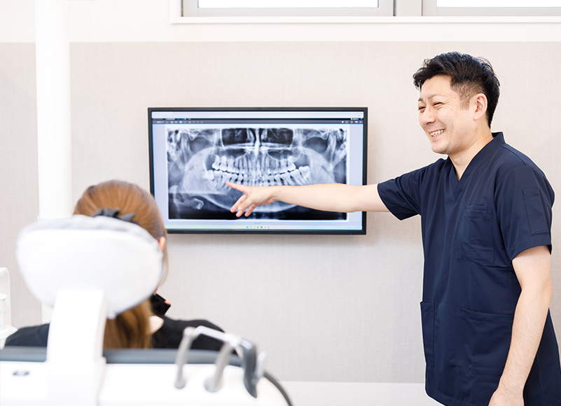 丁寧な説明と誠実な治療